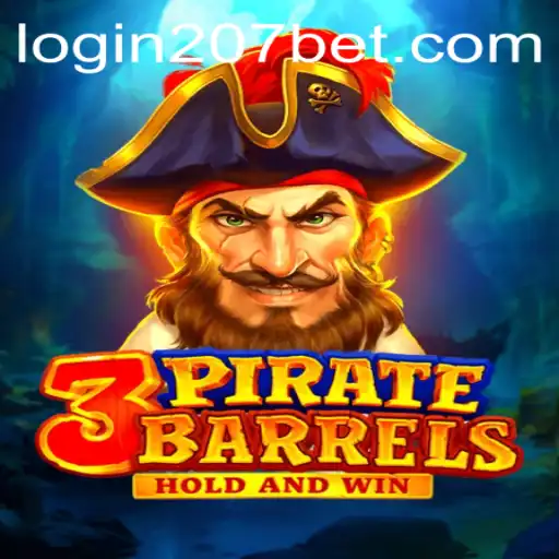 Dive into the Adventure of 3PirateBarrels with 207bet